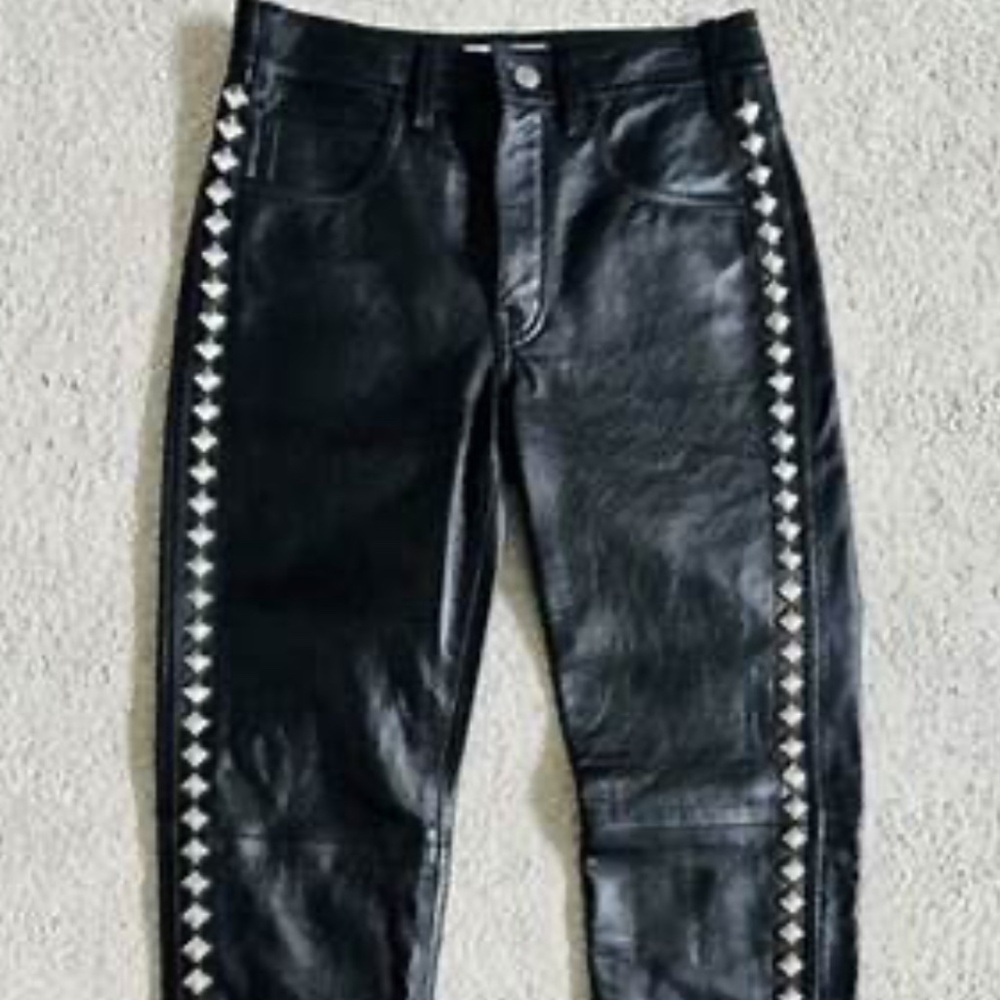 Celine Studded Leather pants